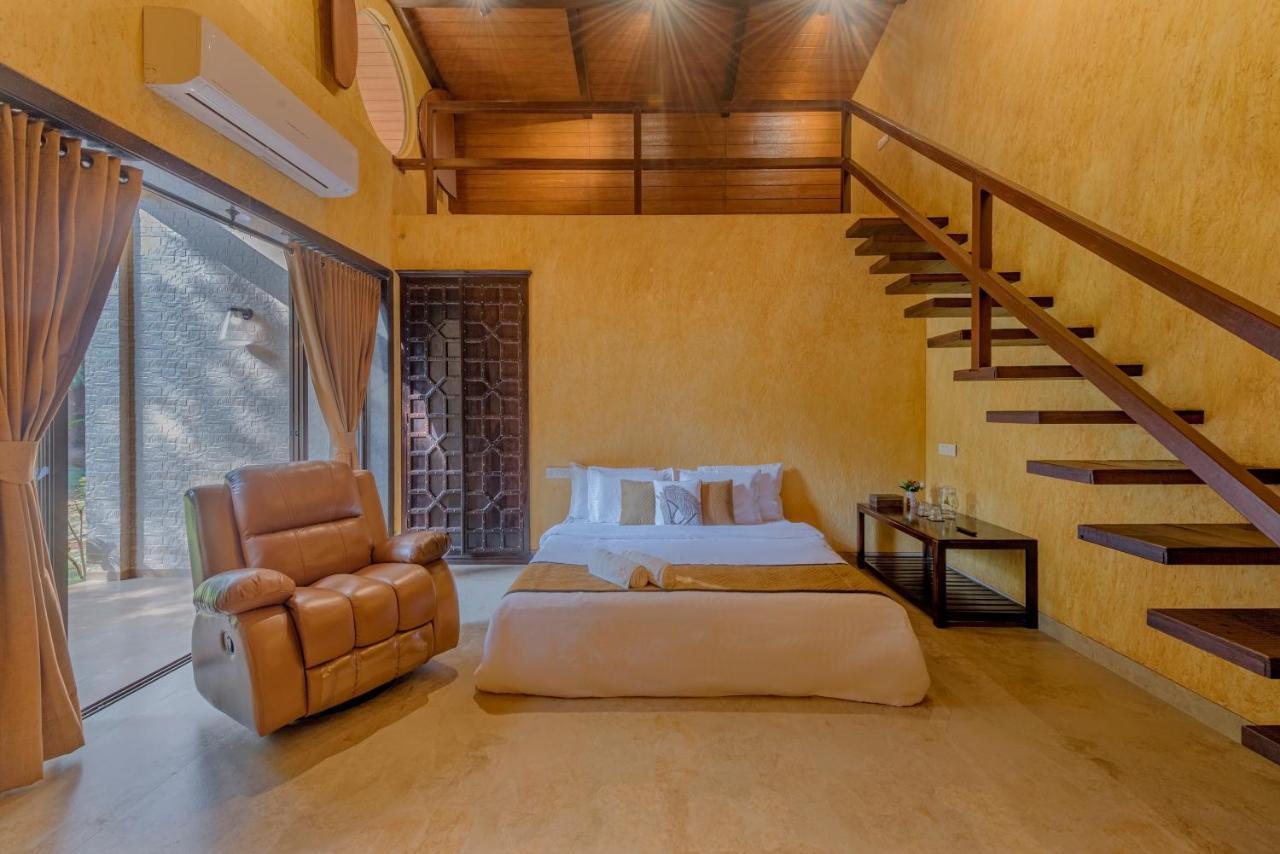 Saffronstays Althea - 4 Brd Veg Only Villa In Pawna With Jacuzzi In Every Room Lonavla Exterior foto