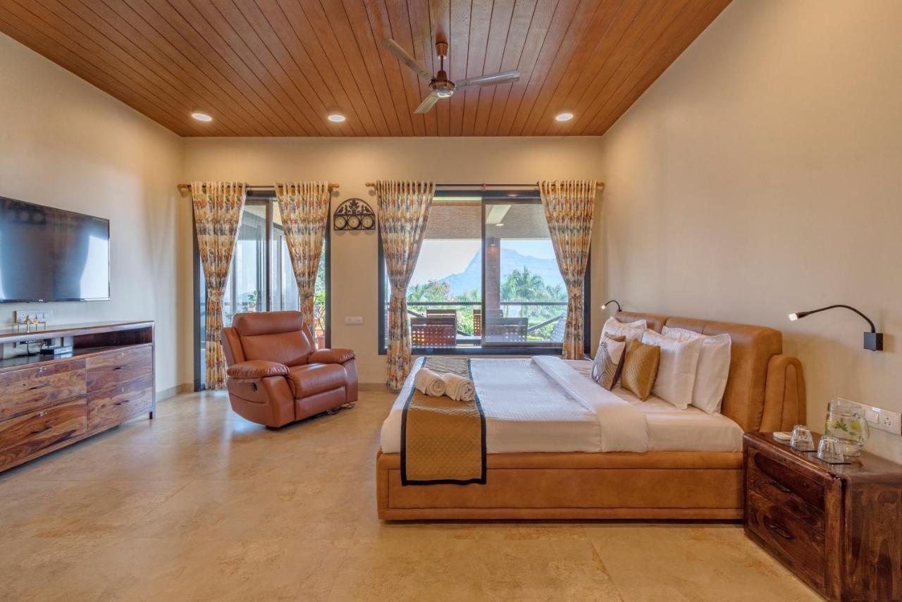 Saffronstays Althea - 4 Brd Veg Only Villa In Pawna With Jacuzzi In Every Room Lonavla Exterior foto
