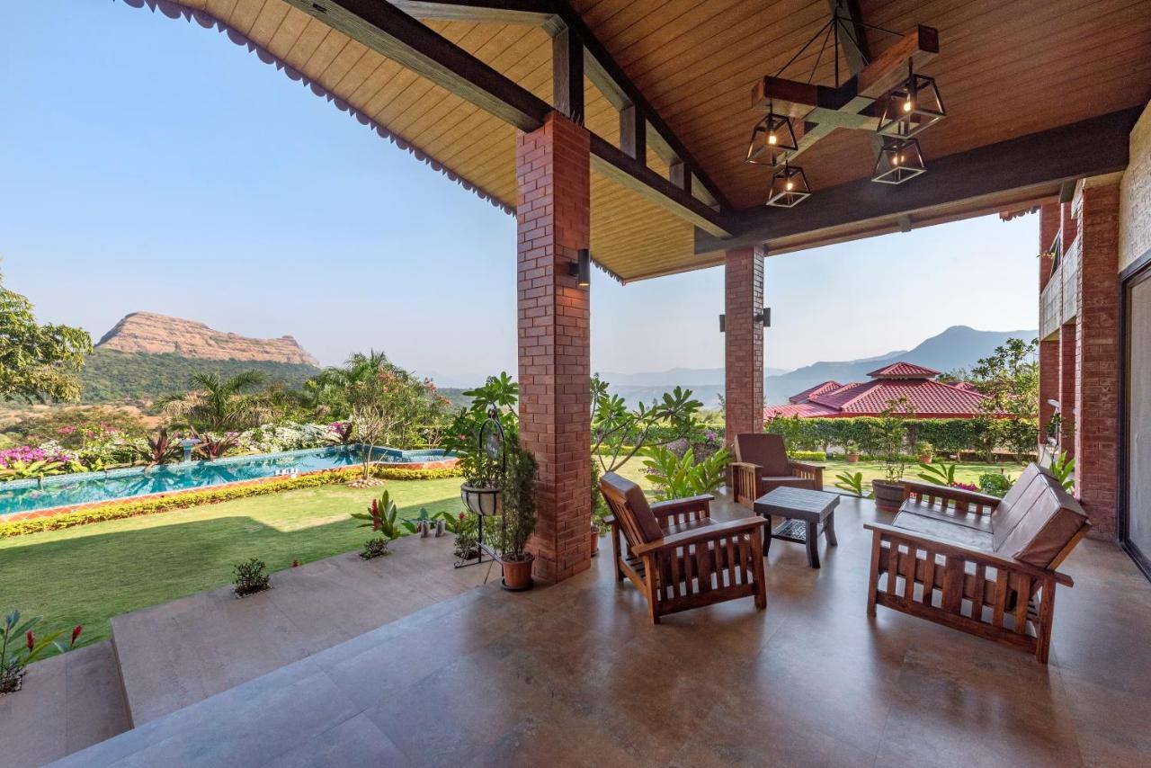 Saffronstays Althea - 4 Brd Veg Only Villa In Pawna With Jacuzzi In Every Room Lonavla Exterior foto